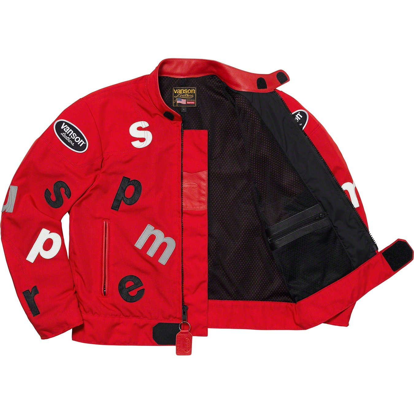 Supreme®/Vanson Leathers® Letters Cordura® Jacket view 10